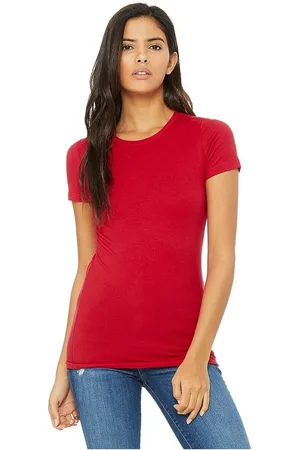 Bella + Canvas Camiseta manga larga The Favourite para mujer