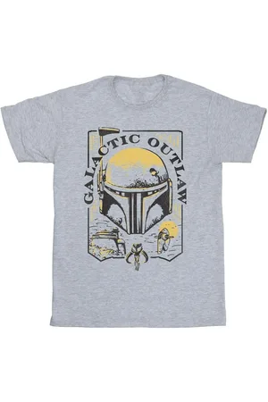 STAR WARS Camiseta manga larga Galactic Outlaw para hombre