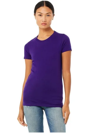 Bella + Canvas Camiseta manga larga The Favourite para mujer