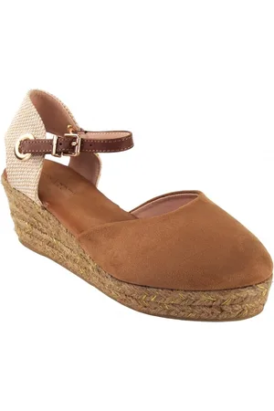 Bienve Zapatillas deporte Zapato señora a3005 cuero para mujer