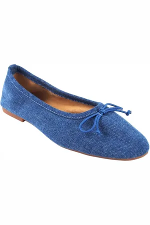 Bienve Zapatillas deporte Zapato señora ad3136 vaquero para mujer