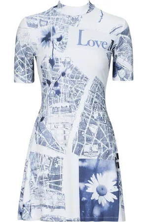 Desigual Vestido VEST_CLAVELITOS_ L para mujer
