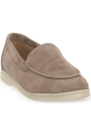 HADEL Mocasines SUEDE SAND para mujer