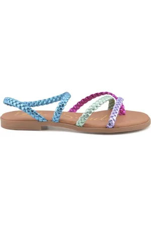 Blusandal Sandalias Sandalias de mujer planas para mujer