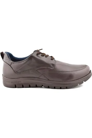 Becool Zapatos Hombre Zapatos de Piel marrones by para hombre
