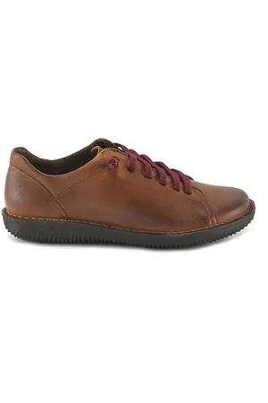 Boleta Zapatos |Zapatos piel casual ocre|Mujer para mujer