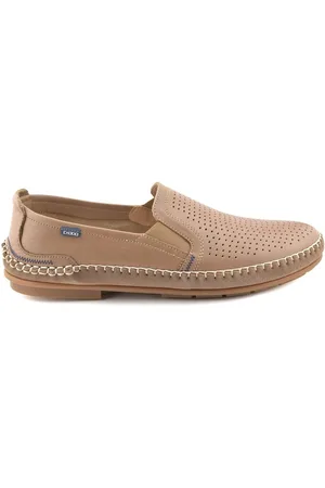 Éxodo Mocasines Mocasines casual de piel marrones by para hombre