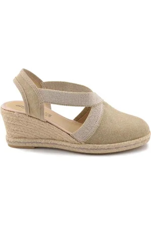 Amelie Alpargatas Alpargatas con cuña de yute by para mujer