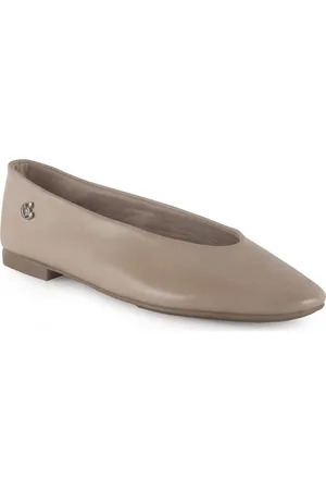 Chamby Bailarinas Bailarinas de piel para mujer