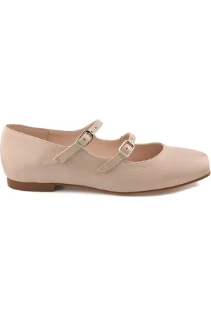 CASUAL Bailarinas Zapatos de tacón de piel by para mujer