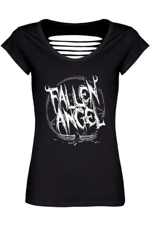 Grindstore Camiseta manga larga Fallen Angel para mujer