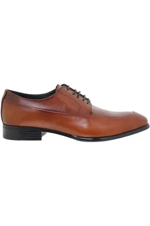 Éxodo Zapatos Bajos Zapatos de vestir de piel marrones by Shoes para hombre