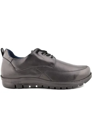 Becool Zapatos Hombre Zapatos de Piel negros by para hombre