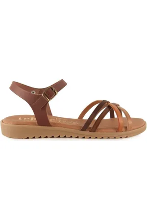 Tekila Sandalias Sandalias de mujer planas multicuero de Piel by para mujer
