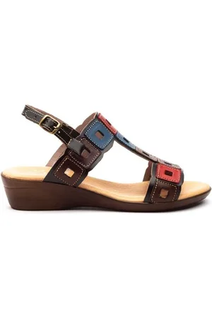 Cbp - Conbuenpie Sandalias Sandalias anatómicas de piel by CBP para mujer