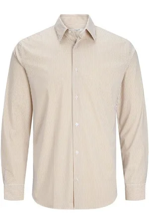 JACK & JONES Camisa manga larga 12241530 BLAACTIVE-SAND para hombre