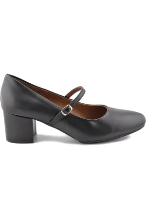 Chamby Zapatos de tacón Zapatos salones de piel negros by para mujer