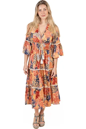 Isla Bonita By Sigris Vestido largo Vestido Largo Midi para mujer