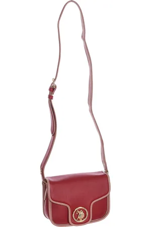 U.S. Polo Assn. Bolso BIUS55626WVP-BURGUNDY para mujer
