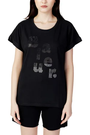 Blauer Camiseta LOGO PAILLETTES 23SBLDH02412-005707 para mujer