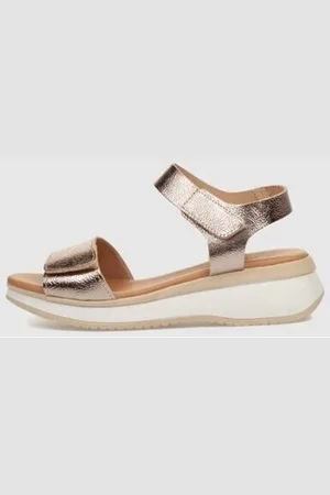 Kamome Sandalias SANDALIA NASHIRA PLATINO para mujer