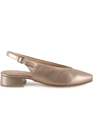 Chamby Zapatos de tacón Salones destalonados de piel metalizada by para mujer