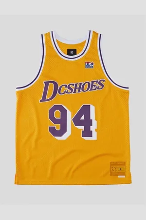 Dcshoes Camiseta Camiseta Showtime Jersey Amarilla para hombre