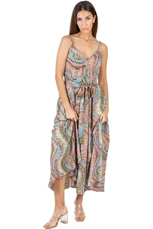 Isla Bonita By Sigris Vestido largo Vestido Largo Midi para mujer