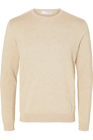 SELECTED Jersey Berg Pullover Crew Neck Kelp para hombre