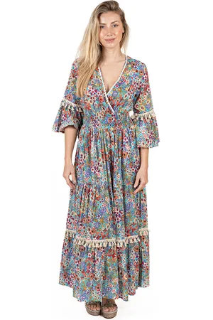 Isla Bonita By Sigris Vestido largo Vestido Largo Midi para mujer