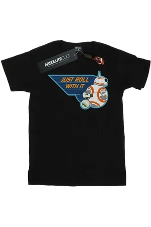 STAR WARS Tops y Camisetas Just Roll With It para niño