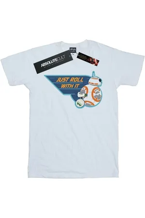STAR WARS Tops y Camisetas Just Roll With It para niño