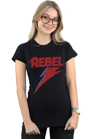 David Bowie Camiseta manga larga BI16848 para mujer