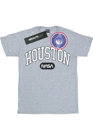 Nasa Camiseta manga larga Houston para mujer