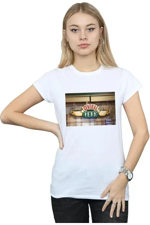 Friends Camiseta manga larga Central Perk para mujer