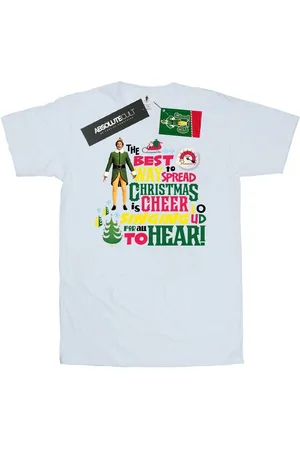 Elf Camiseta manga larga Christmas Cheer para hombre