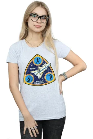 Nasa Camiseta manga larga Spacelab Life Science para mujer