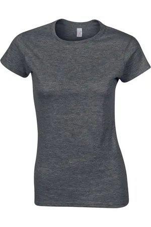 Gildan Camiseta manga larga Softstyle para mujer