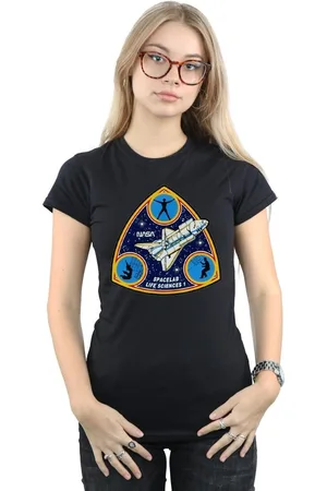 Nasa Camiseta manga larga Spacelab Life Science para mujer