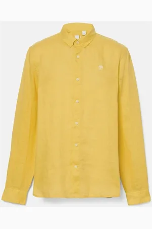 Timberland Camisa manga larga TB0A2DC3EG41 - LINEN SHIER-MIMOSA para hombre