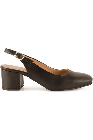 Chamby Zapatos de tacón Salones Destalonados de piel negros by para mujer