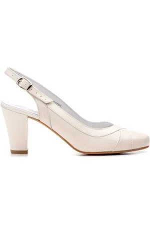 Cbp - Conbuenpie Zapatos de tacón Salones destalonados de piel by CBP para mujer