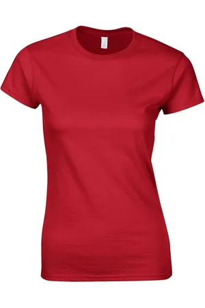 Gildan Camiseta manga larga Softstyle para mujer