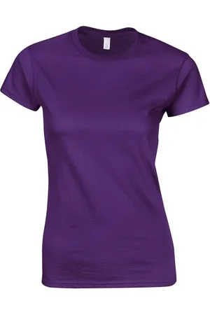 Gildan Camiseta manga larga Softstyle para mujer