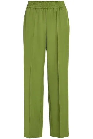 VILA Pantalones 14089565-Kelp Forest para mujer
