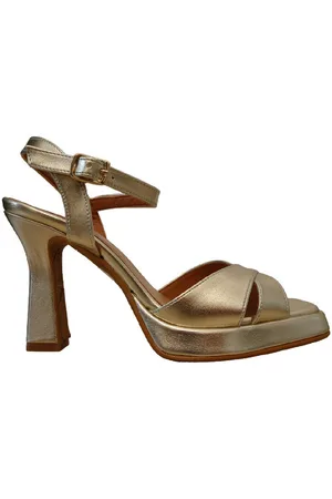 itse Sandalias 2305Q NAPA METAL PLATINO para mujer