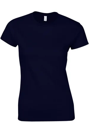 Gildan Camiseta manga larga Softstyle para mujer