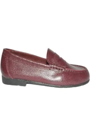 Colores Mocasines 2000 Burdeos para niño