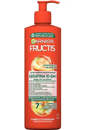 Garnier Tratamiento capilar Fructis Keratina 10-en-1 Crema Sin Aclarado para mujer