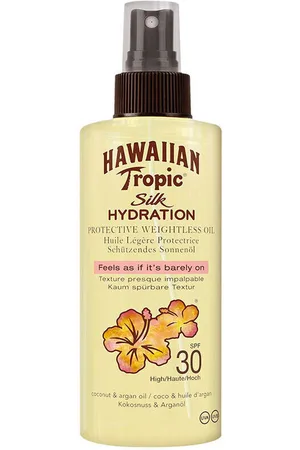 Hawaiian Tropic Protección solar Silk Hydration Dry Oil Spf30 Mist para mujer